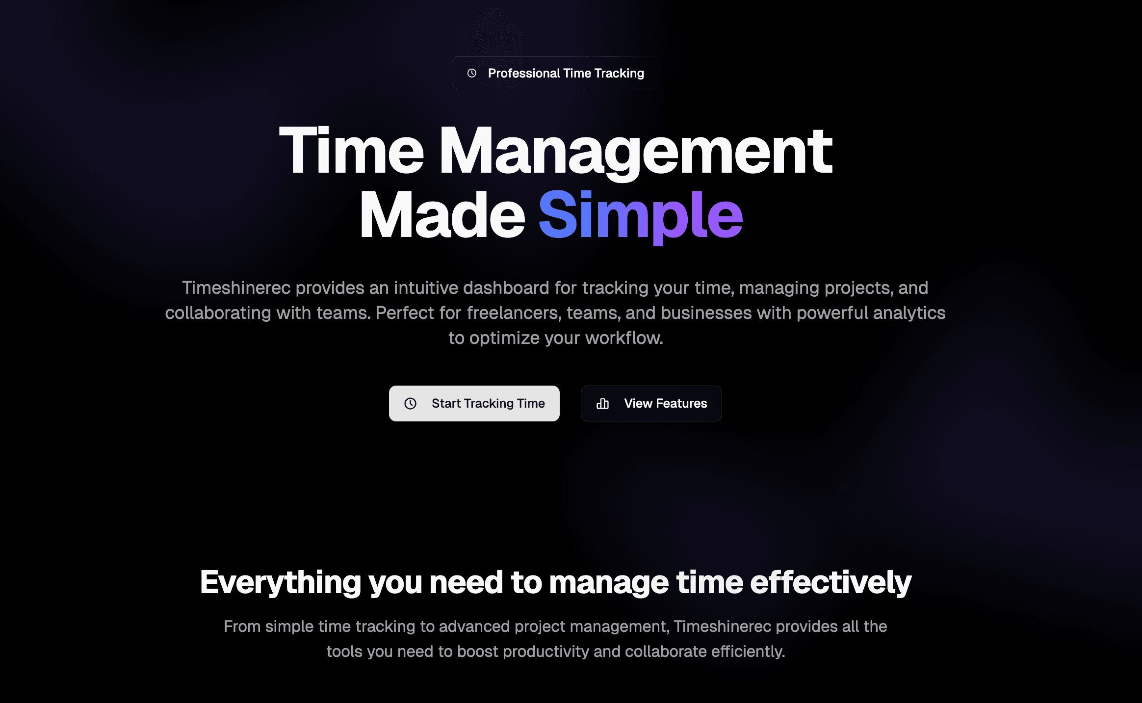timeshinerec